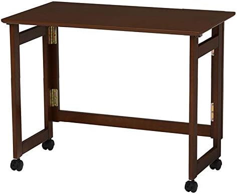 Hagihara VT-7811DBR Side Table Dark Brown 65 cm