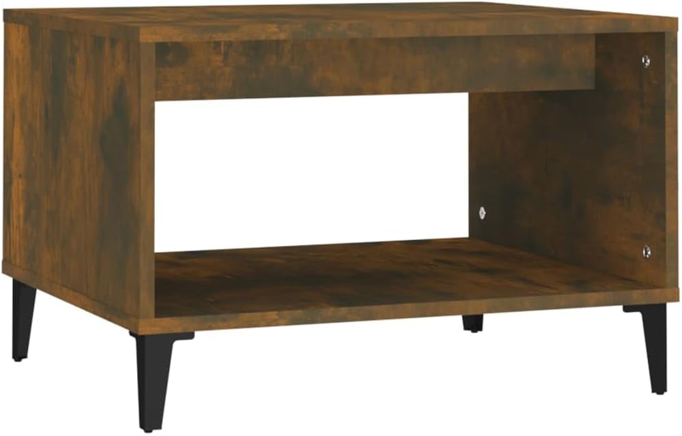 vidaXL Smoked Oak Coffee Table