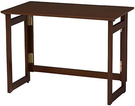 Hagihara VT-7811DBR Side Table Dark Brown 65 cm