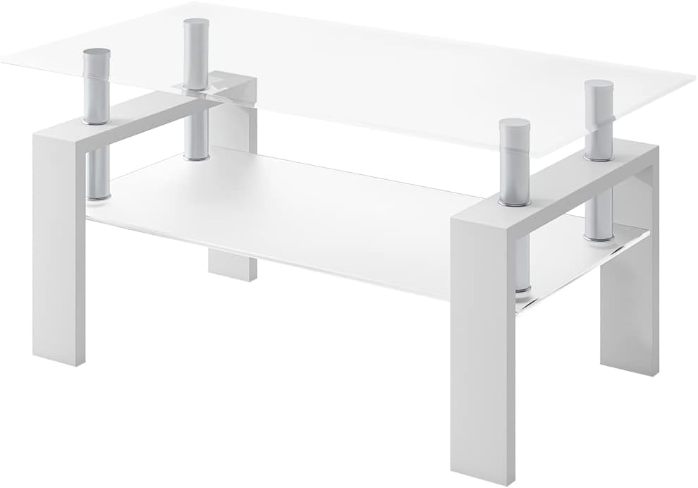 OSJ Glass Coffee Table 88 cm