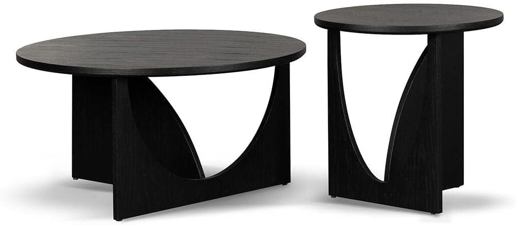 Ariana Nested Coffee Table - Full Black