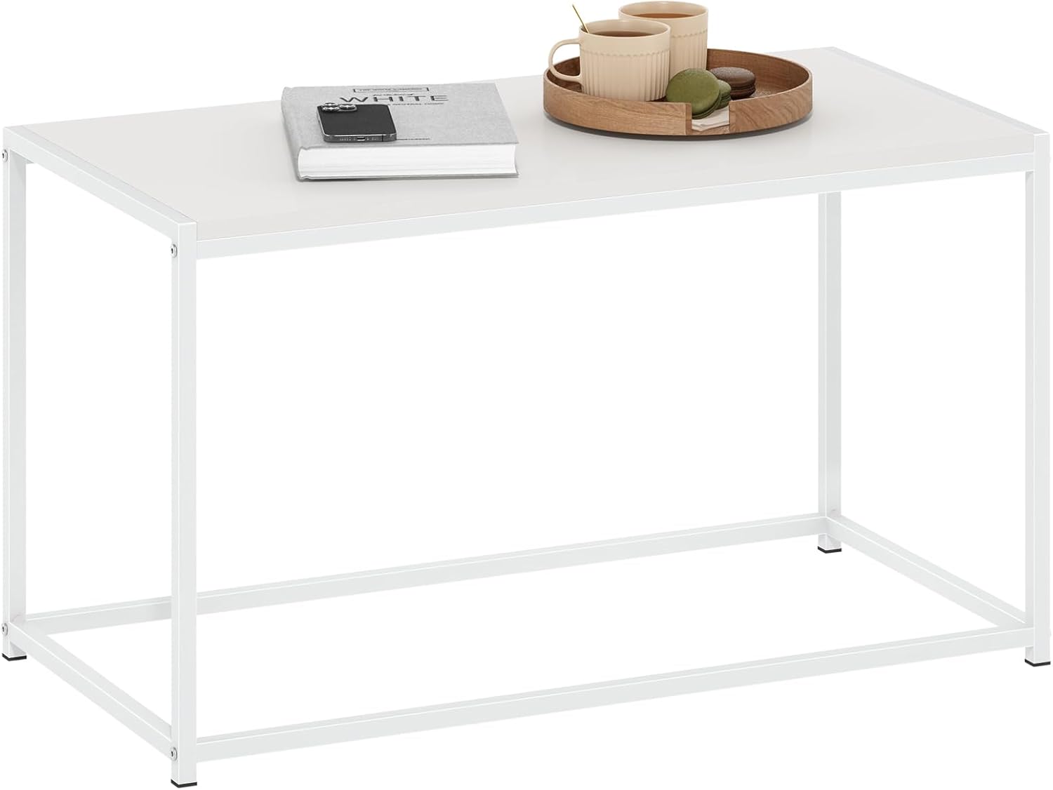 Furinno Camnus Modern Living Coffee Table, Columbia Walnut