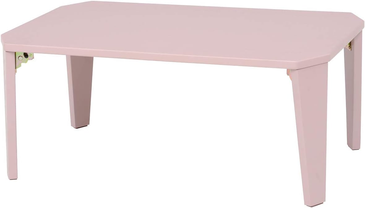 Hagiwara 7550CB Folding Low Table 75 cm Clear Black