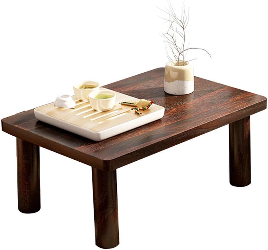 Four-Legged Wood Coffee Table 80x40x30cm