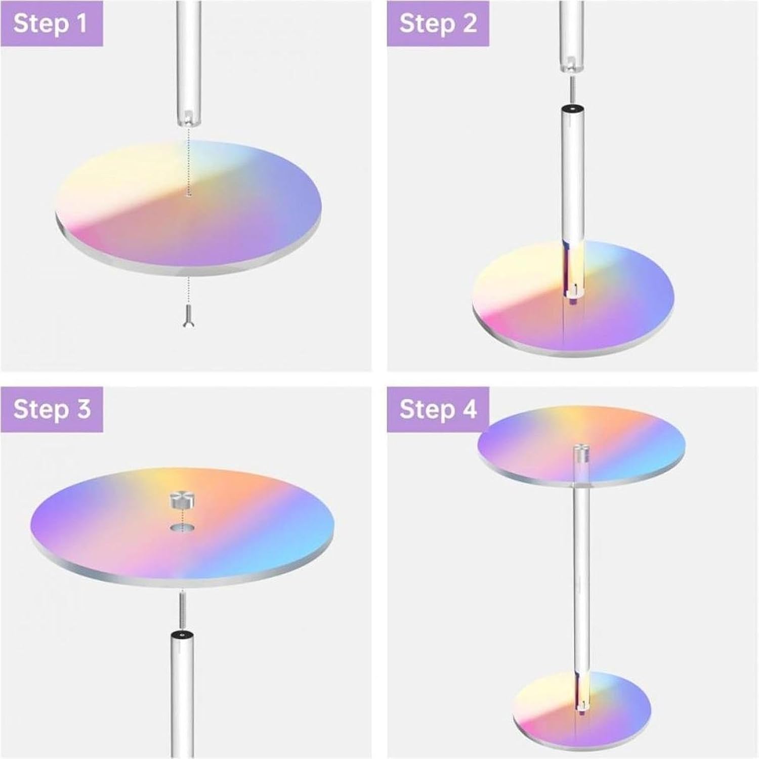 Besga Lightweight Modern Couch Table