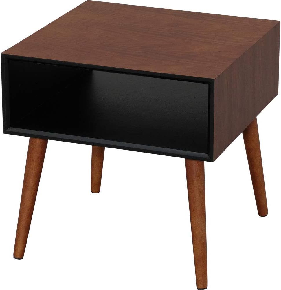 Iris Plaza Box Table 40×40×40 cm Walnut