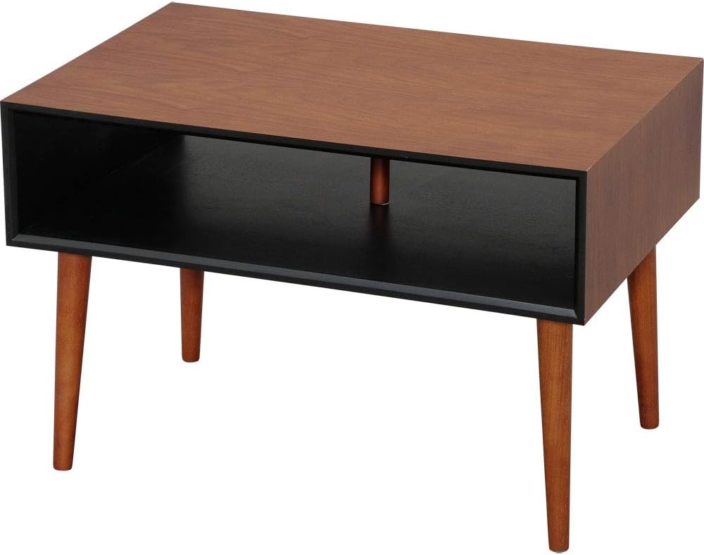 Iris Plaza Box Table 40×40×40 cm Walnut