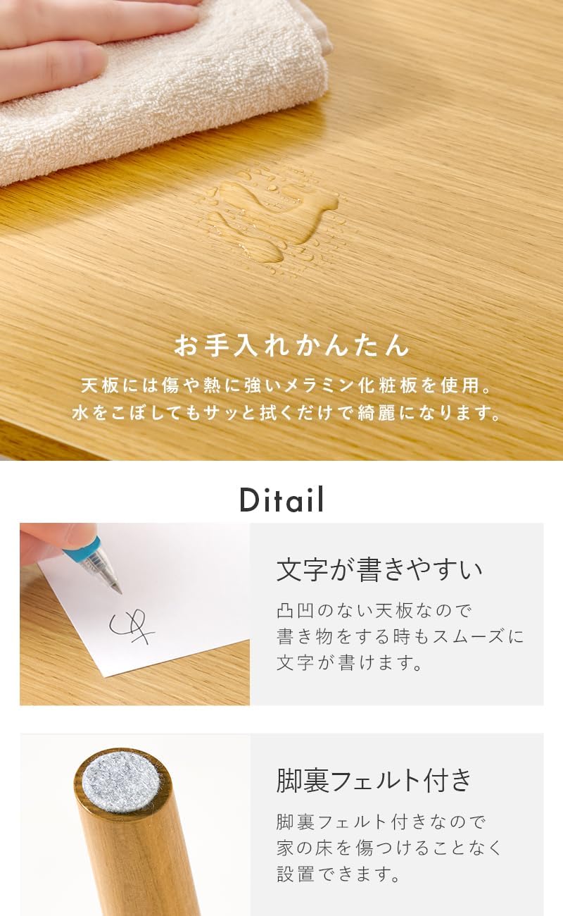 Hagiwara Foldable High Sofa Table 60×40×60 cm White