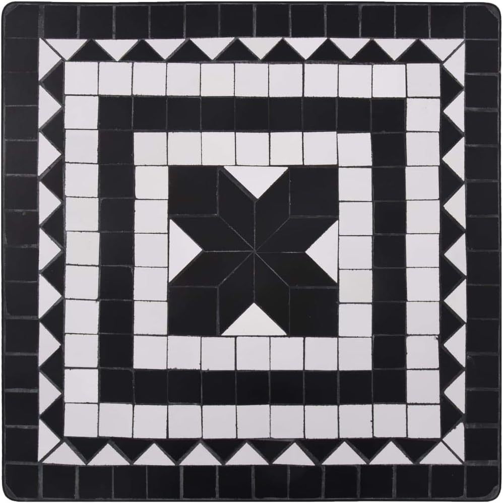 Mosaic Outdoor Side Table 60×60×76 cm