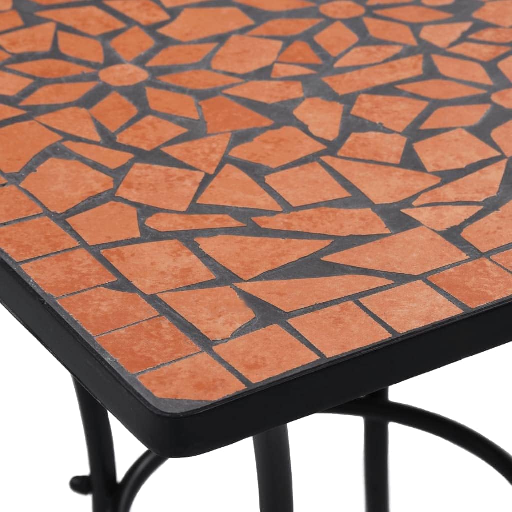 Mosaic Outdoor Side Table 60×60×76 cm