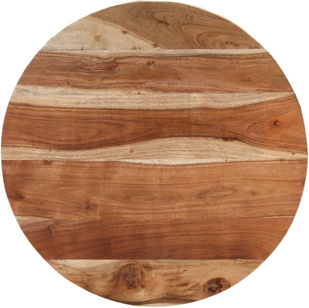 Round Acacia Wood Coffee Table Ø68 cm