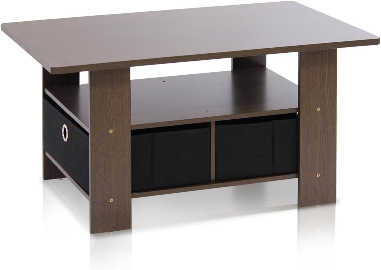 Furinno Andrey Coffee Table Grey/Black