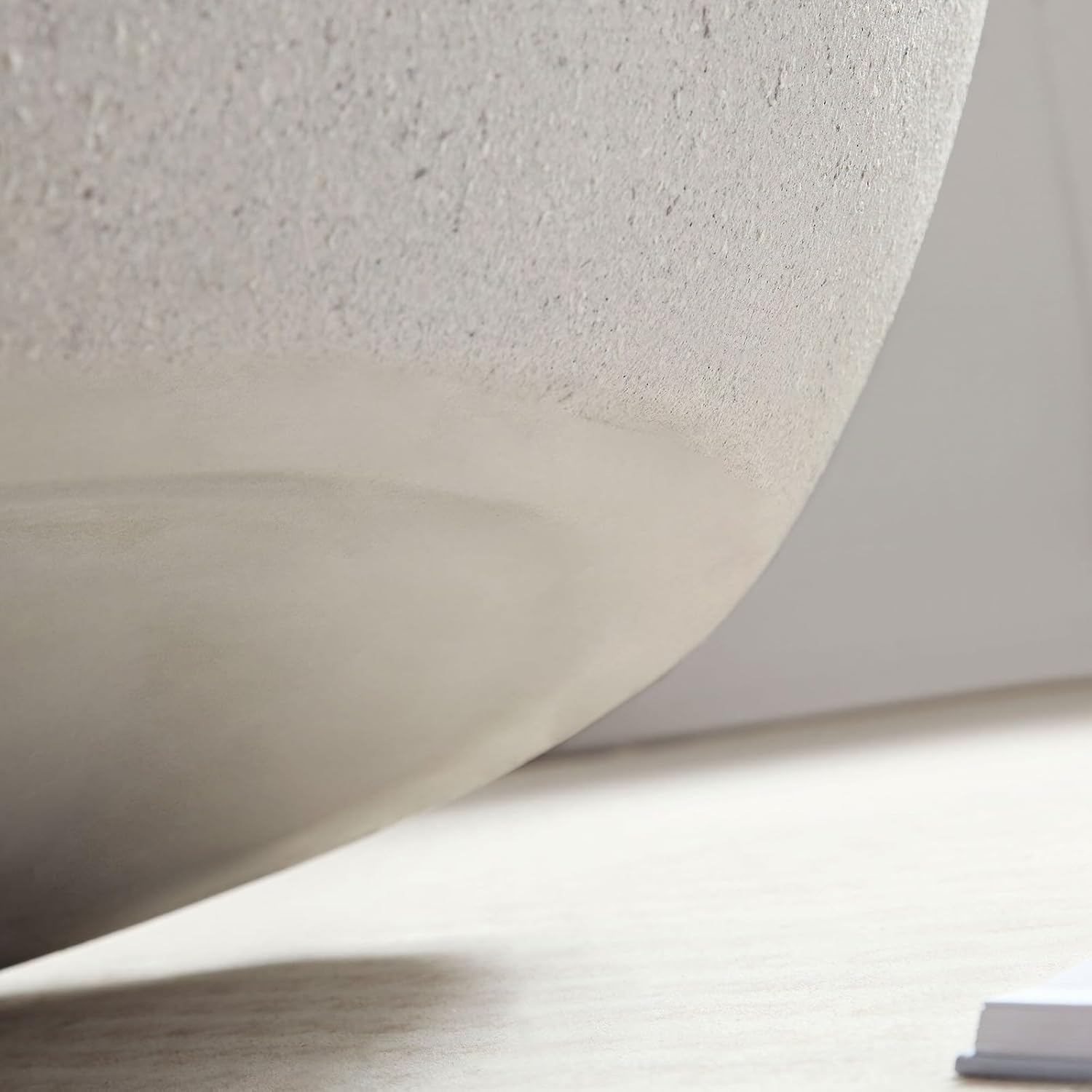 QVK Round Matte Rock Coffee Table 43.3in