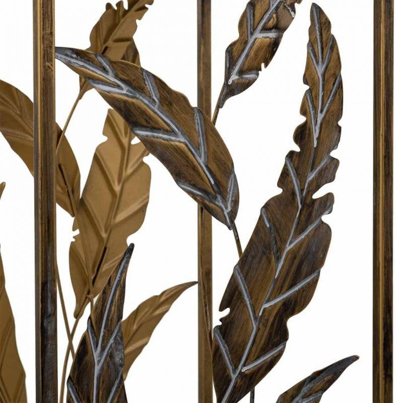 Mesa Esquinera De Metal Dorado