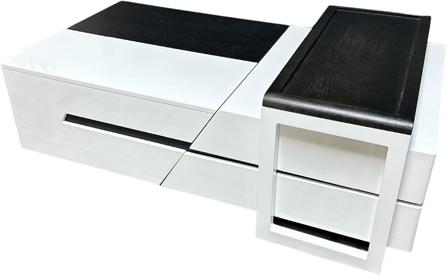 Marco White Coffee Table with Storage 130cm