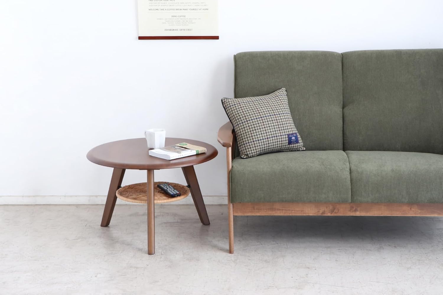 Toma Rigara 600 Wooden Side Table 60 cm