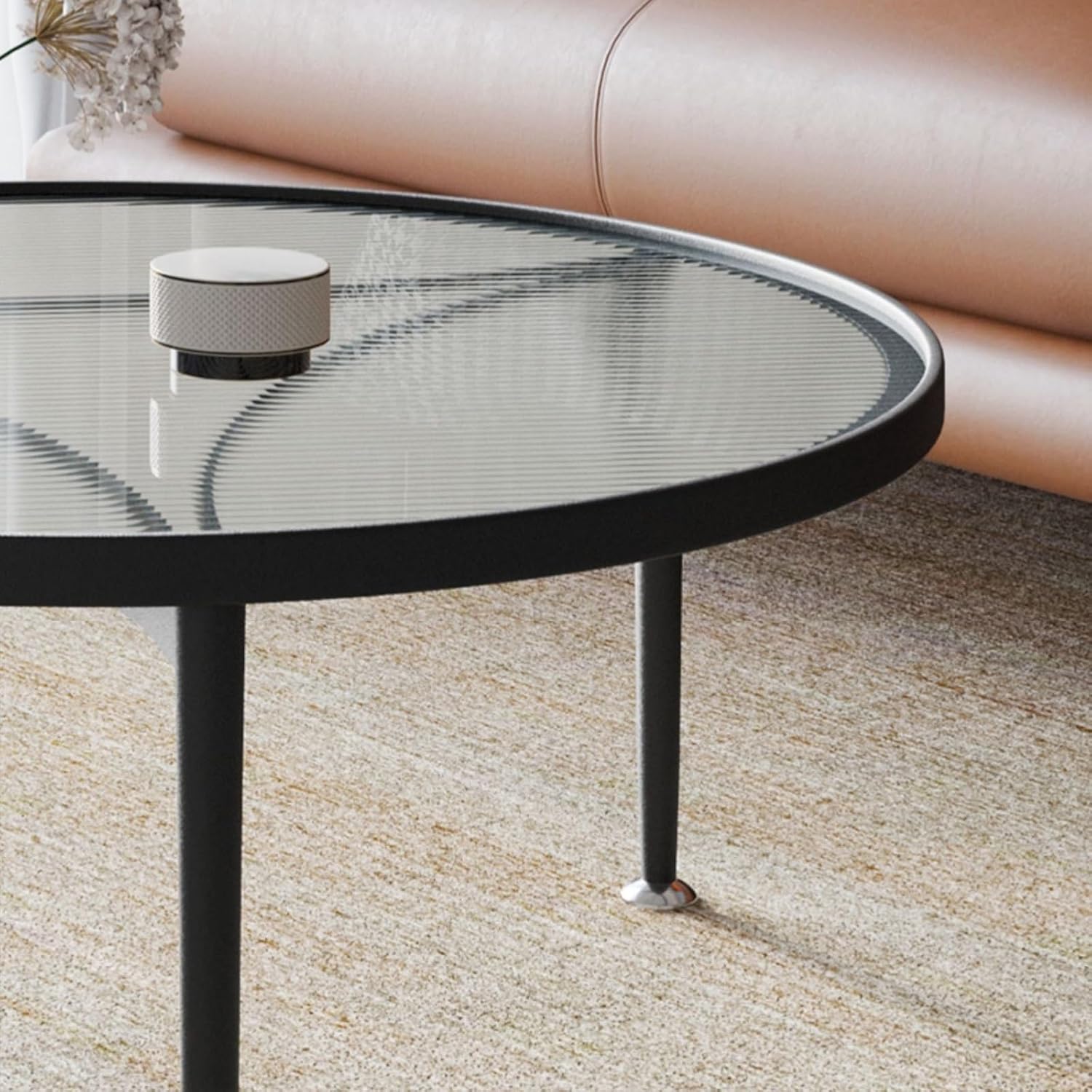 Minimalist Round Coffee Table 60x60x45cm