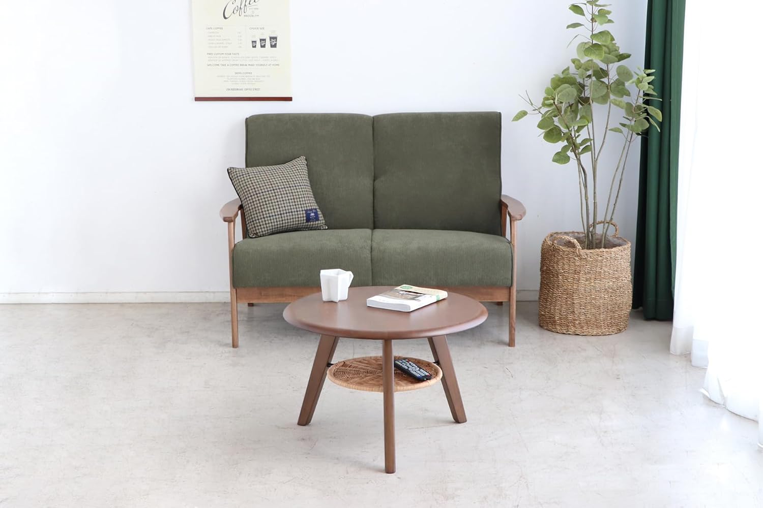 Toma Rigara 600 Wooden Side Table 60 cm