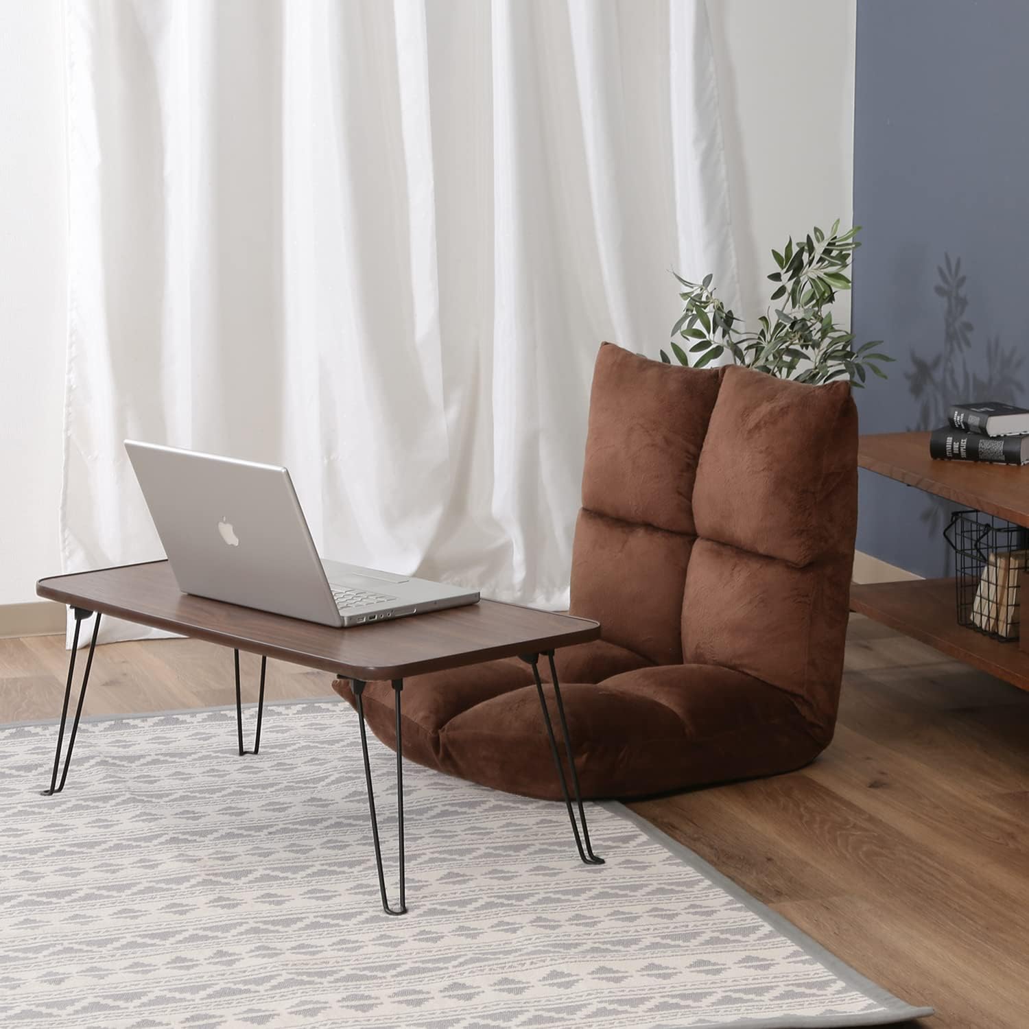 Fuji Boeki 28603 Foldable Mini Table 64.5×40×26.5 cm