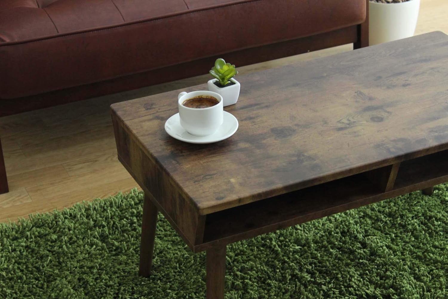 Narumikk Brown Low Table 80×45×42 cm