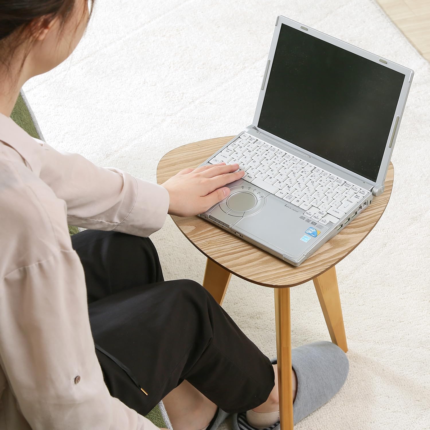 Fuji trade coffee table small natural height 44.5cm 31389