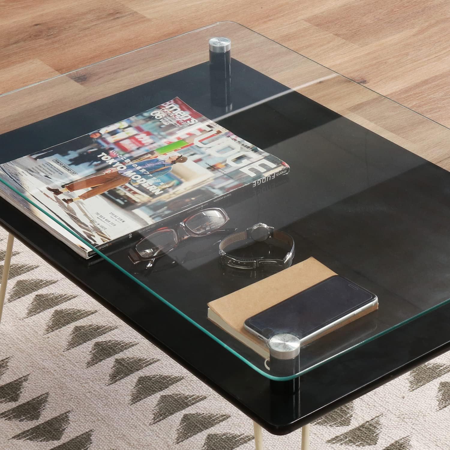 Fuji Boeki 28603 Foldable Mini Table 64.5×40×26.5 cm