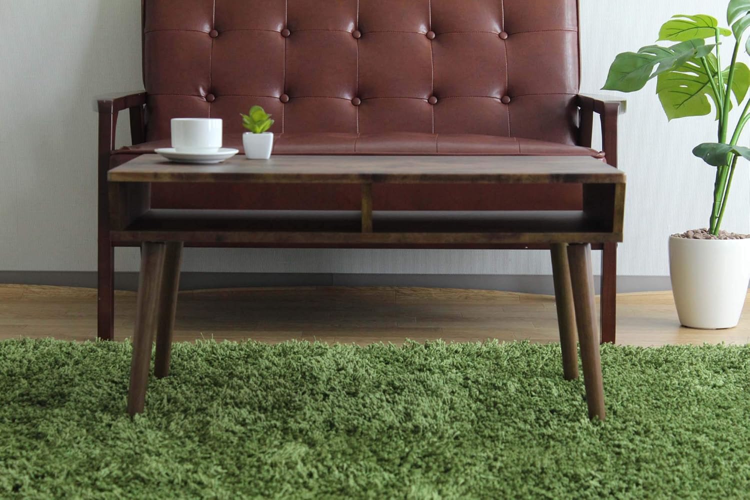 Narumikk Brown Low Table 80×45×42 cm