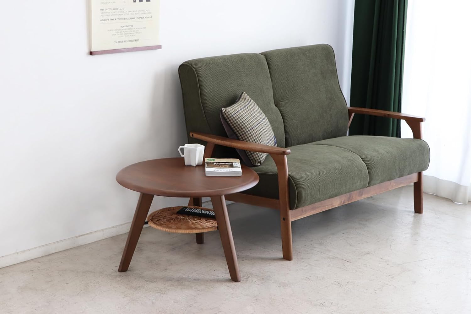 Toma Rigara 600 Wooden Side Table 60 cm