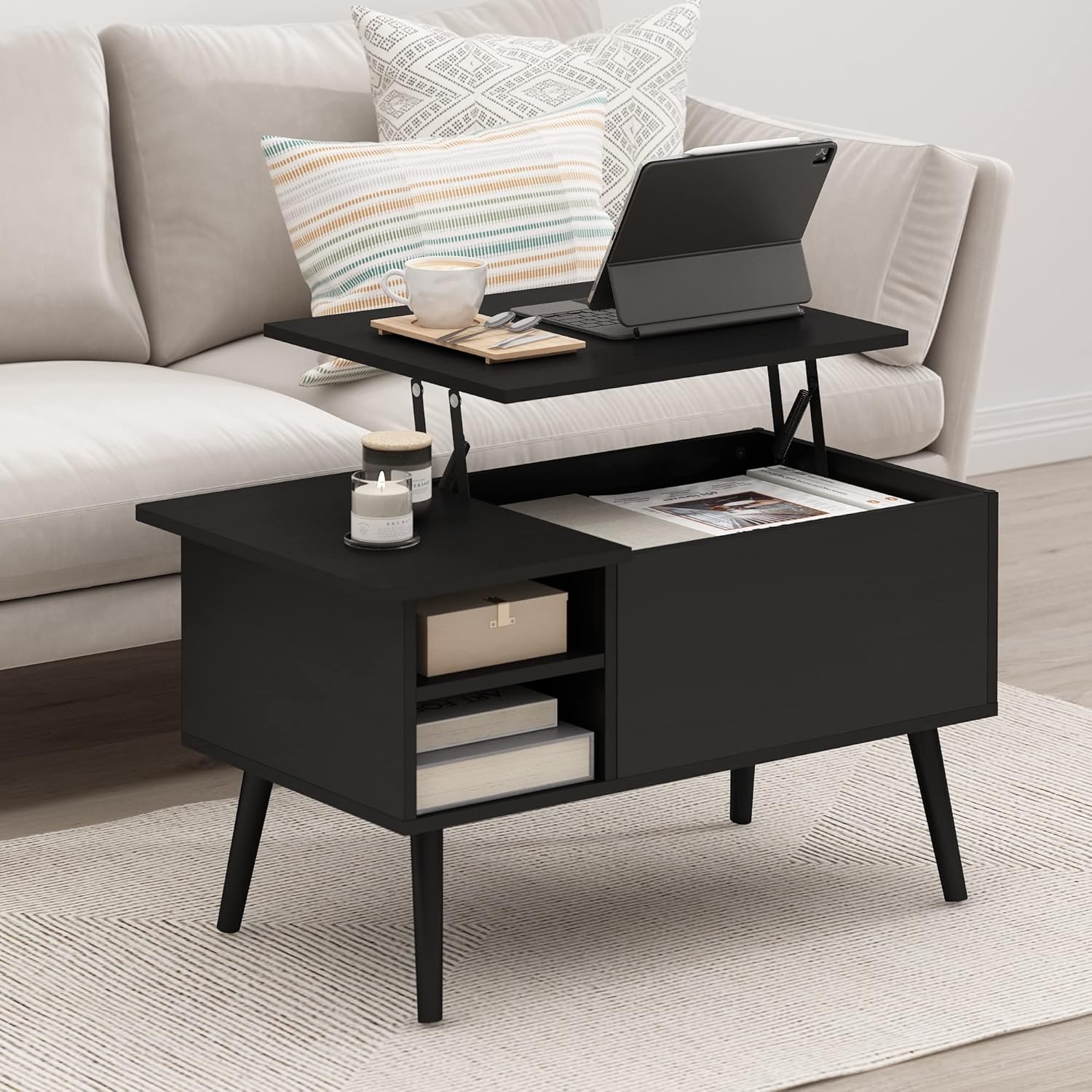 Furinno Jensen Folding Coffee Table