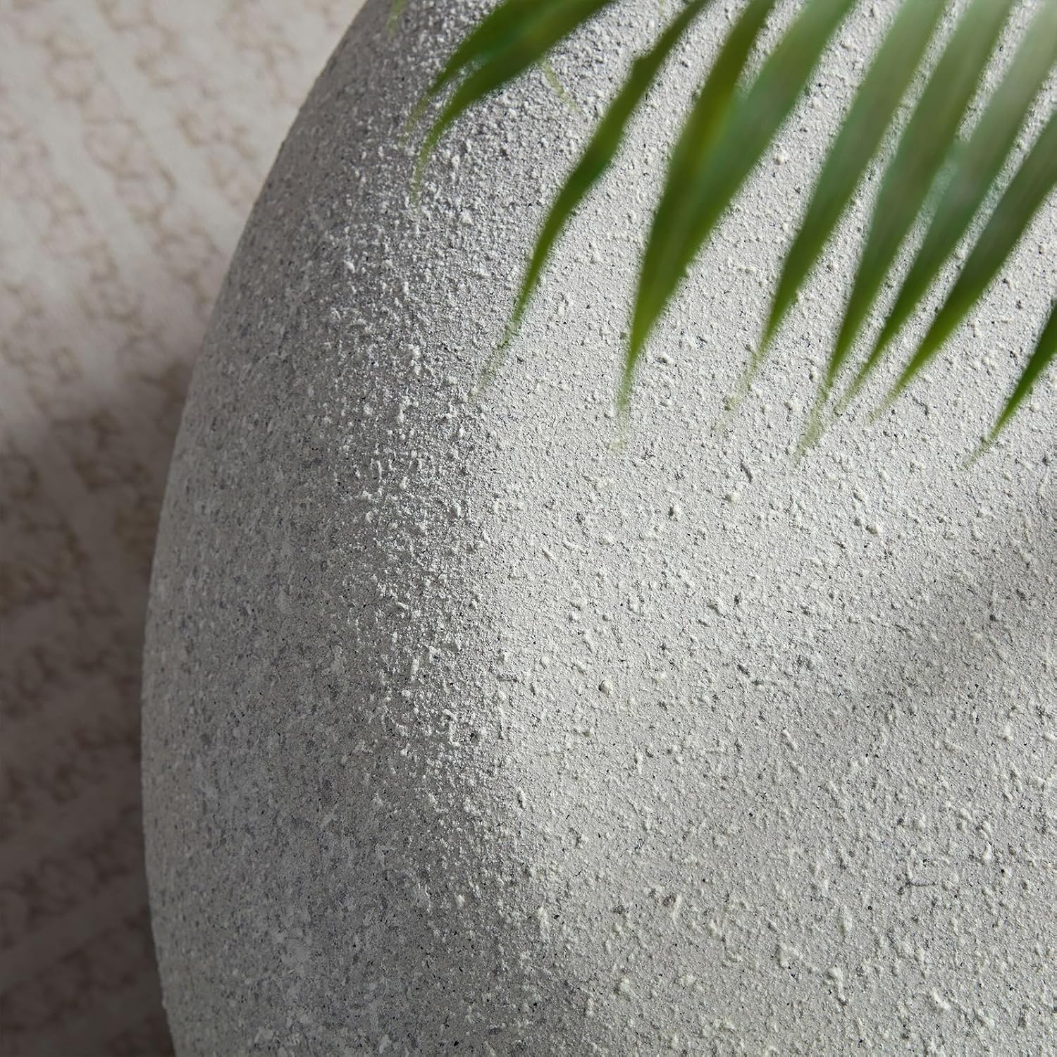 QVK Round Matte Rock Coffee Table 43.3in