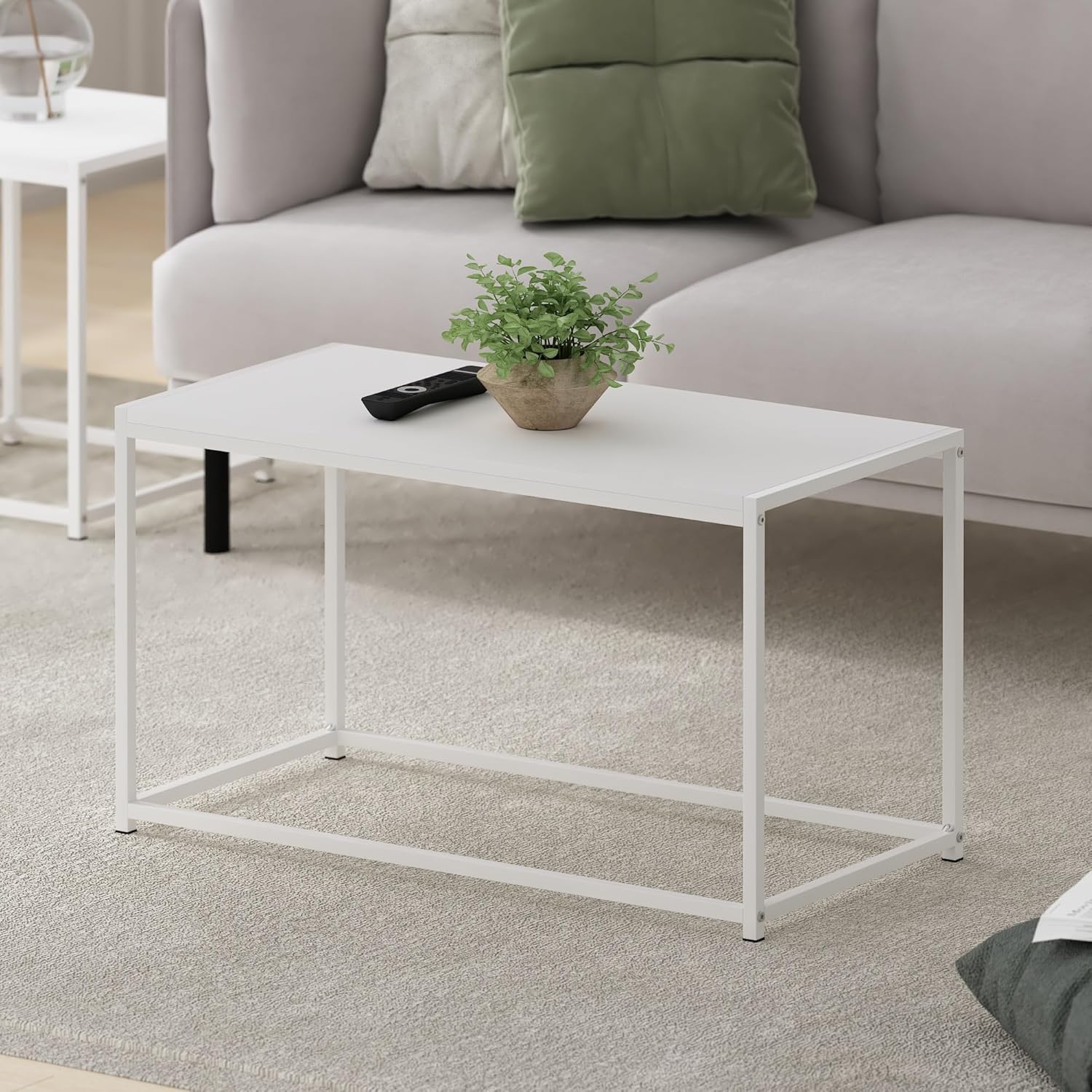 Furinno Camnus Modern Living Coffee Table, Columbia Walnut