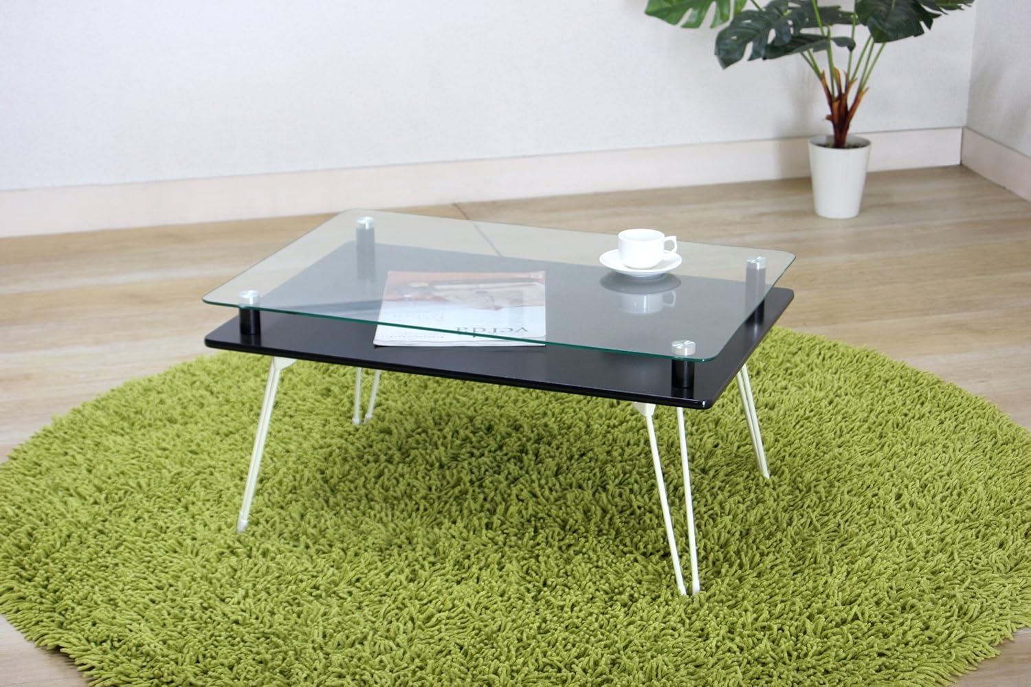 Fuji Boeki 28603 Foldable Mini Table 64.5×40×26.5 cm